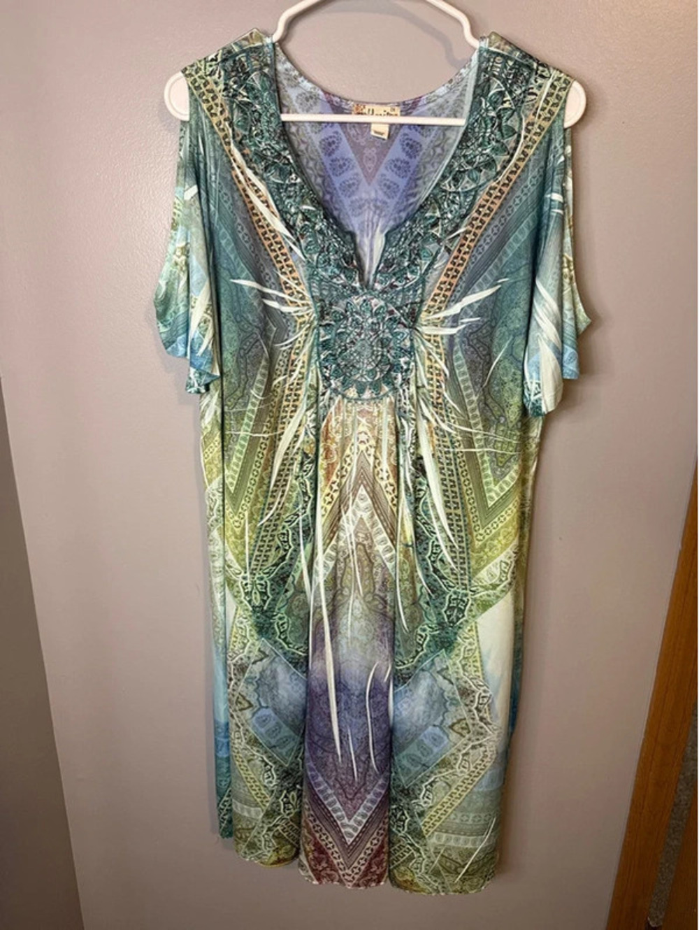 2X mid knee dress